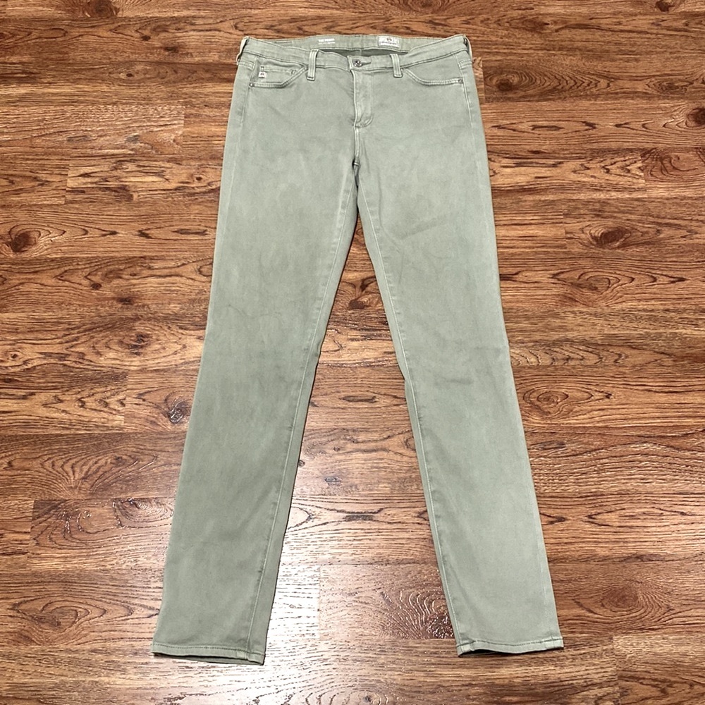 Adriano Goldschmied Green Prima Skinny Pants